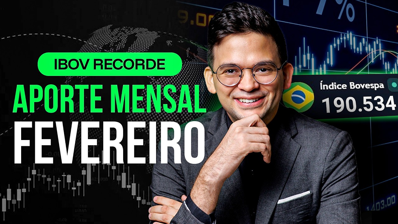 A Estratégia para Viver de Renda em 2026: Meu Aporte Completo de Fevereiro