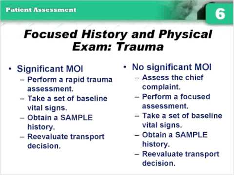 emt patient assessment