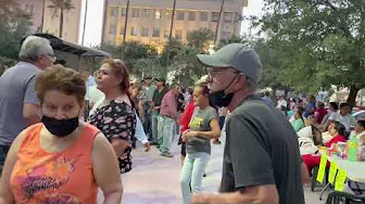 Plaza de Armas, Torreón Coahuila, Domingo de baile, Tres Puntá
