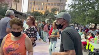 Plaza de Armas, Torreón Coahuila, Domingo de baile, Tres Puntá