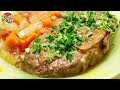 Оссобуко из телятины, тушёной в овощах | Просто, очень вкусно и тает во рту!