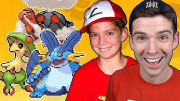 Pokémon Emerald, but I use My Original Team