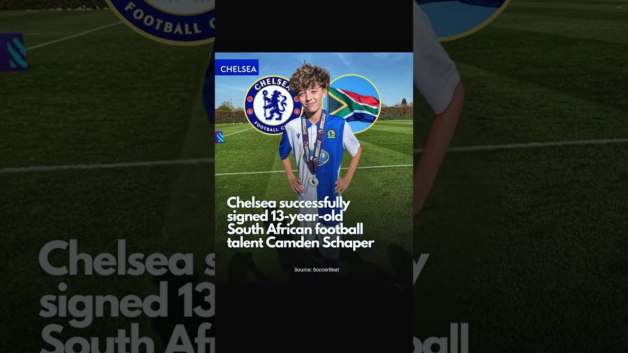 Chelsea's NEW WONDERKID! Camden Schaper: 45 Goals & 65 Assists at 13! 🤯