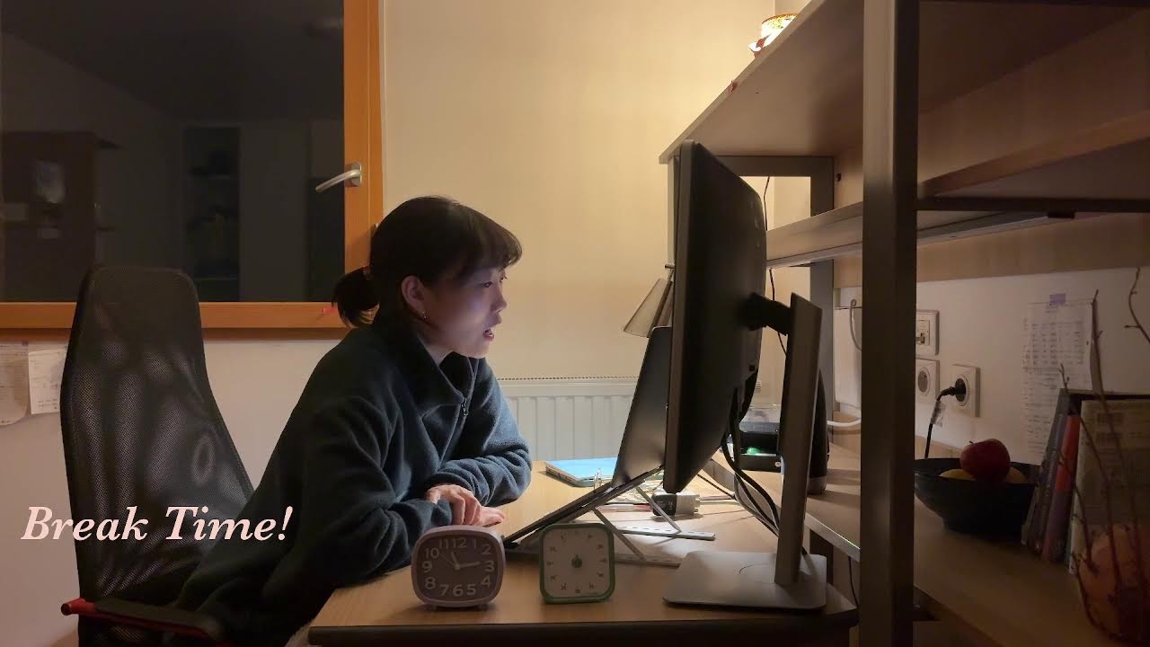 study with me🌸 Pomodoro 50 min-10min - 2hour | no music