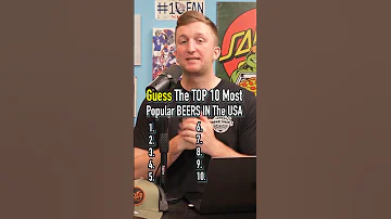 Top 10 Most Popular Beers In America In 2024! #shorts #beer #drinking #top10 #america #usa