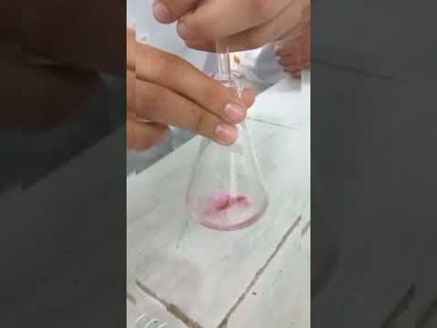 معايرة حمض كلور الماء  ب هيدروكسيد الصوديوم