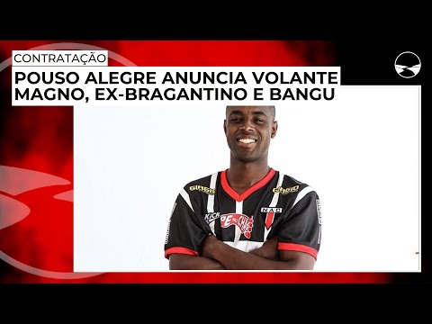 Pouso Alegre anuncia volante Magno, ex-Bragantino e Bangu