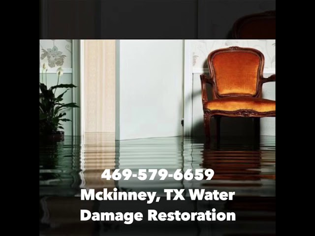 Water Damage Restoration In Mckinney, TX 469-579-6659