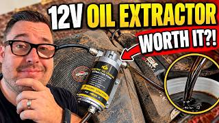 I May NEVER Drain Oil Again! Testing a Cheap 12V Oil Extractor Pump