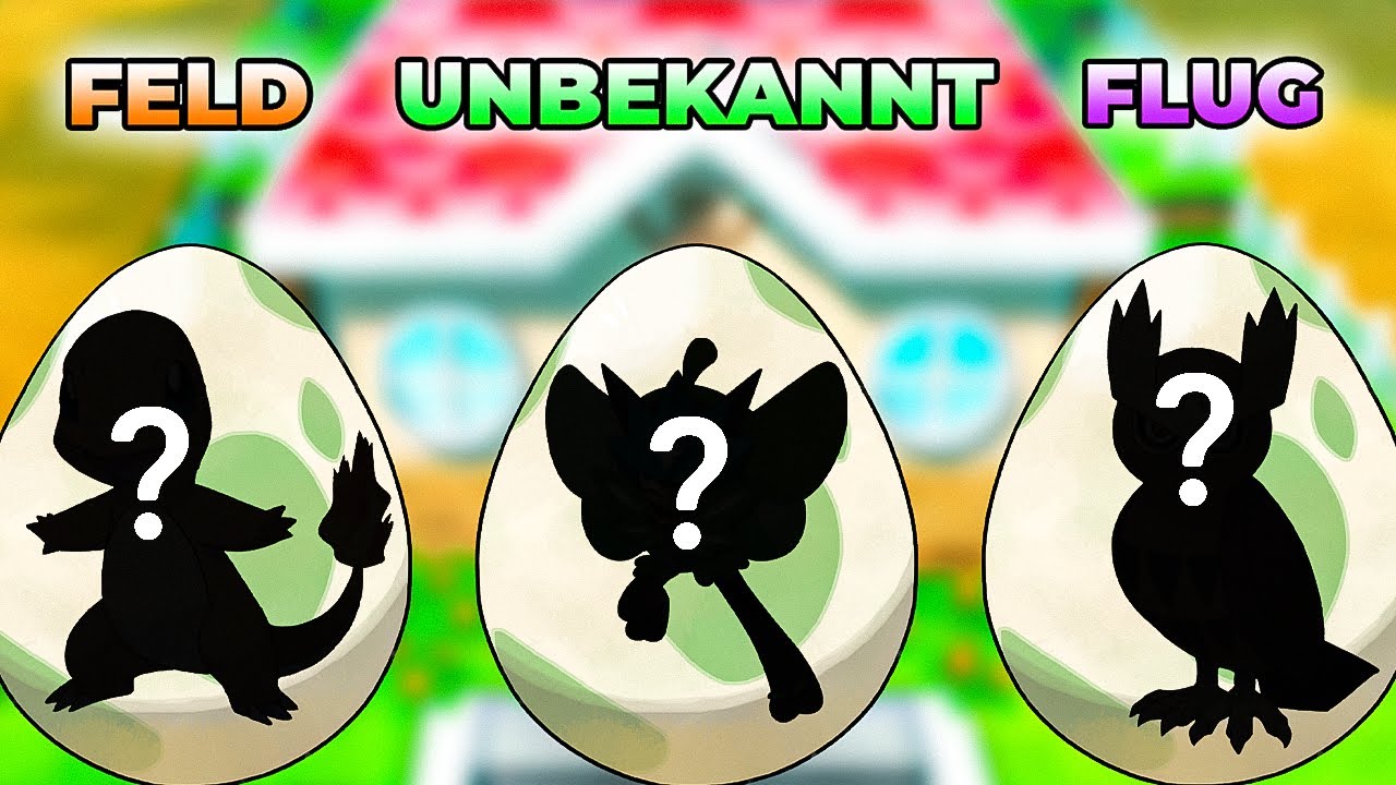 Wir wählen unsere Starter-Pokemon anhand der Ei-Gruppen - Dann KÄMPFEN wir!