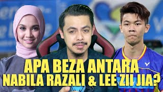 Apa Beza Antara Nabila Razali & Lee Zii Jia?