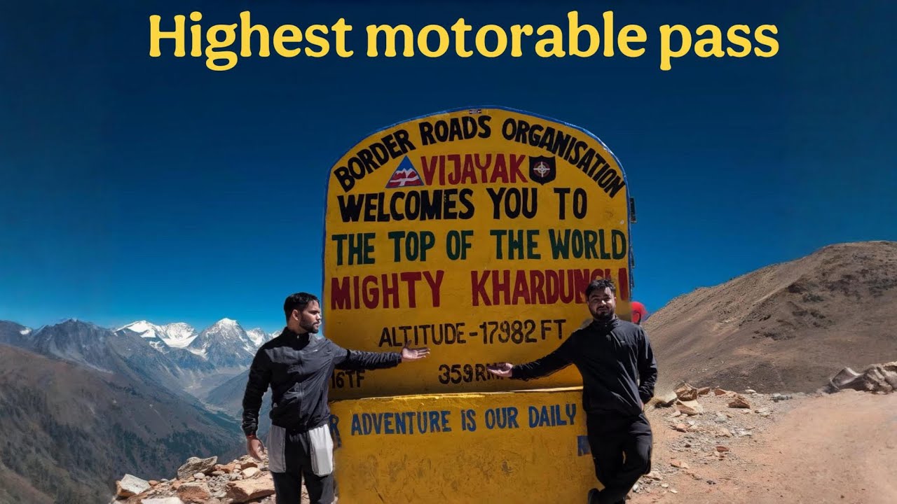 Khardung La Pass - Highest Motorable Road | Delhi to Ladakh 2024