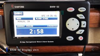 Samyung BNW-50 BNWAS | Bridge Navigational Watch Alarm System