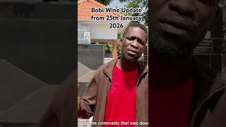 Latest from Bobi Wine recorded on the 25th January 2026 #bobiwinelatest #bobiwine
