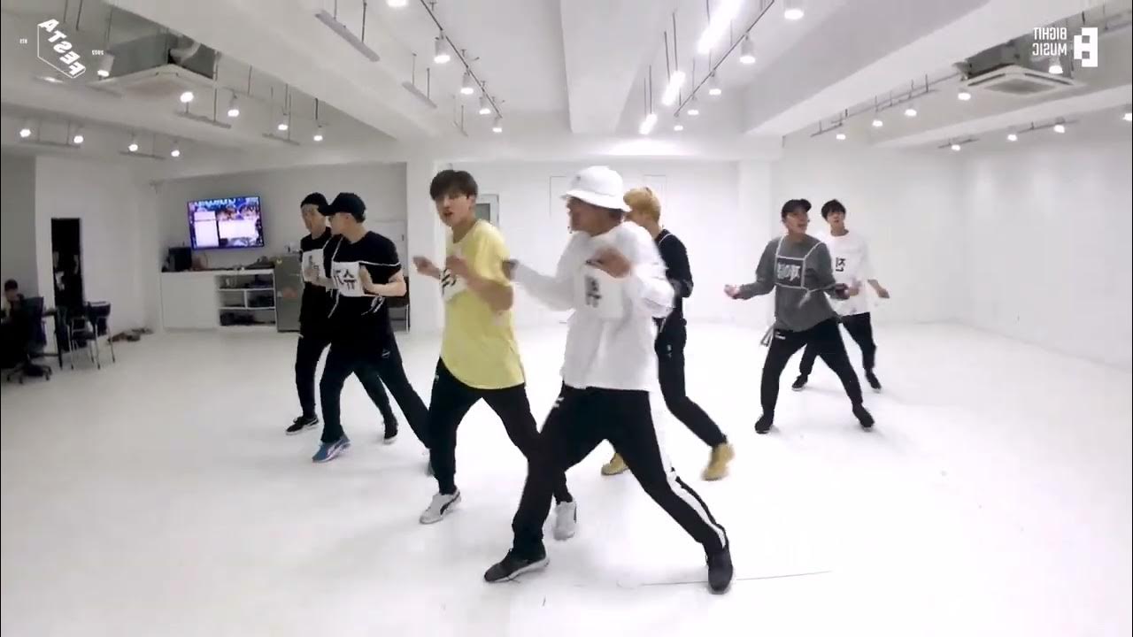 BTS Mic Drop Dance practice mirrored (moving ver) YouTube