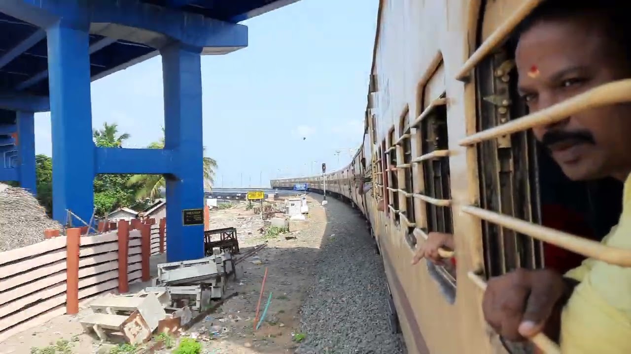 New Pamban #rameshwaram sea rail Bridge #2025 Rameshwaram tourism Tamilnadu