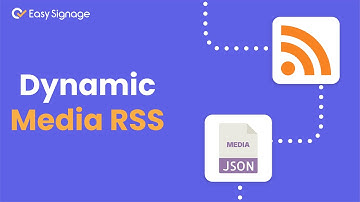 Automate Digital Signage Content | EasySignage Media RSS & JSON Apps