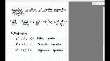 Numerics Lec13a: Introduction to Partial Differential Equations (Fall 2024)