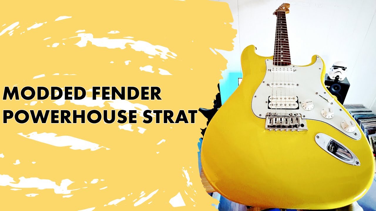 Modded Fender Powerhouse Strat! - YouTube