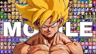 Esse HYPER DBZ Mobile tem TODOS os personagens já criados