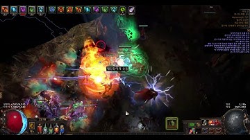 Path of Exile League 3.9 / Elementalist Burning Arrow