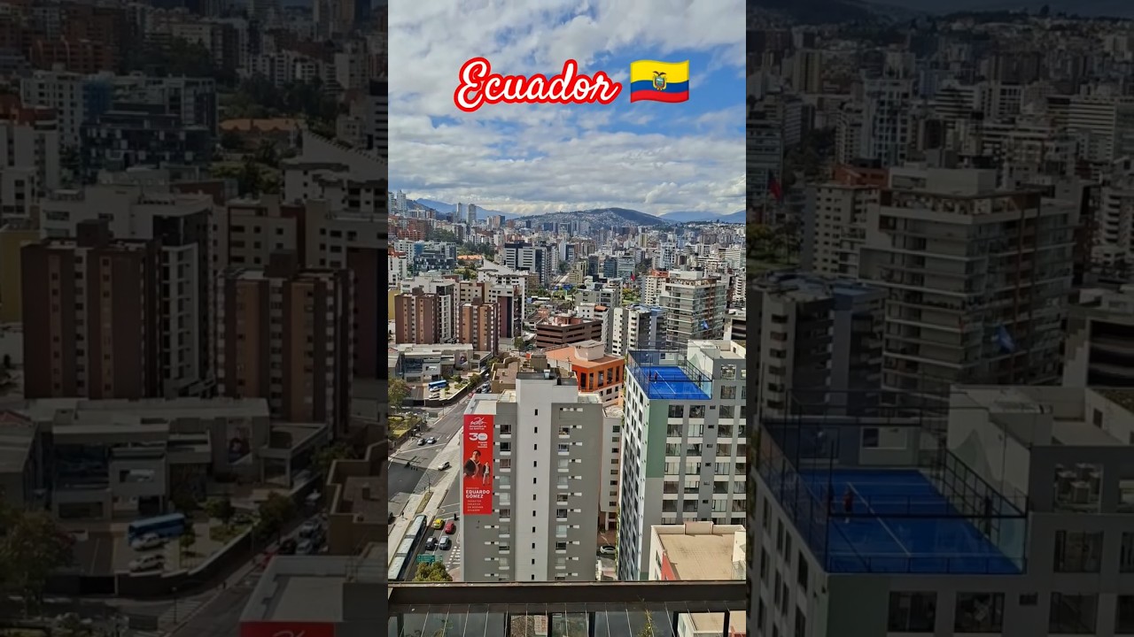 Desde las alturas del centro norte de la capital🇪🇨🎶🫶🏽#cuentodehadas #theone #bachata