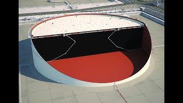 Oil Tanks Storage Animation | Inside & Other Equipment