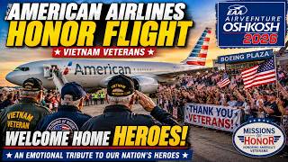 American Airlines Honor Flight Returns to Oshkosh | EAA AirVenture 2026