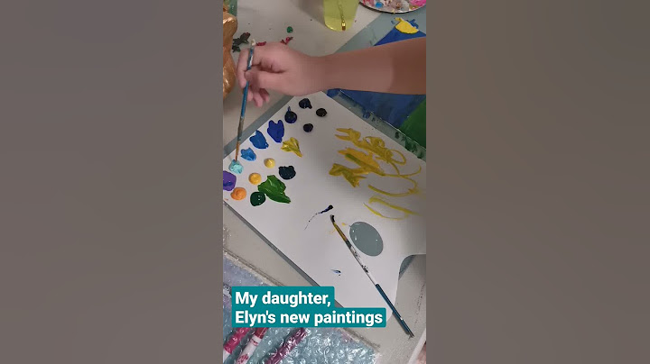 My daughter, Elyn's new paintings. Fantastic. Her creative inspiration is getting better and better.