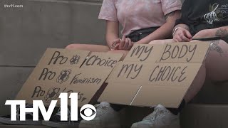 Arkansans rally at State Capitol for abortion rights