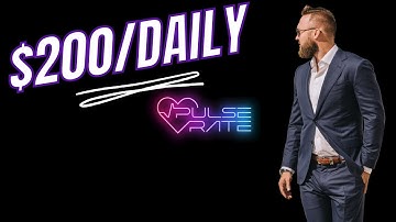 NEW LAUNCH ALERT! $200 PER DAY WITH PULSERATE ON PULSECHAIN