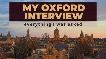 PhD Interview questions and my answers | 23 PhD interview tips | My Oxford interview