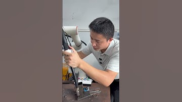 Collaborative welding robot.#industrial #robot #welding #spraying #stamping #machine #manufacturing