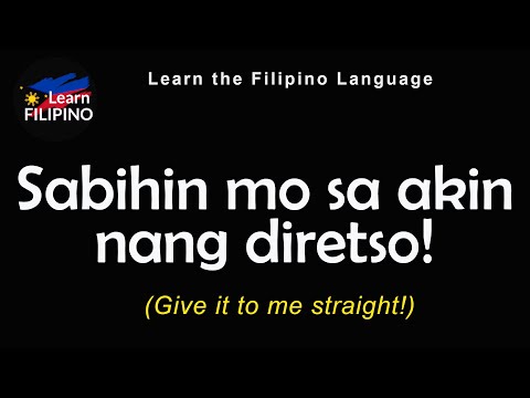 Useful Filipino Phrases