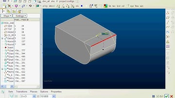 ProE WF4 creating chamfer