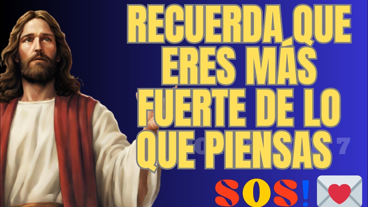 😇 MENSAJE URGENTE DE DIOS PARA TI - YouTube