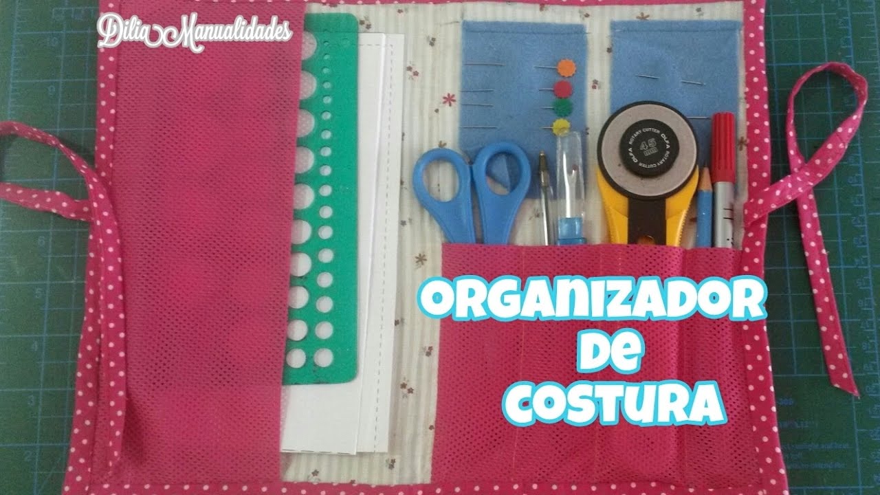 Paso a paso Organizador de costura  //muy facil//