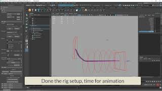 Snake rigging and animation in Maya using Advanced Skeleton