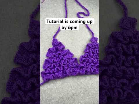 Crochet bloomer bikini