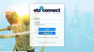 Step 2: Enrolling yourself into your eta Course
