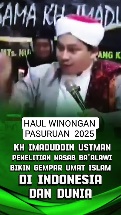 Love is possible but use common sense, says Kyai Imaduddin Ustman