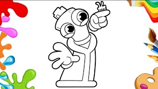 How to Draw Kinger from The Amazing Digital Circus | Easy Trace and Sketch Tutorial for Kids