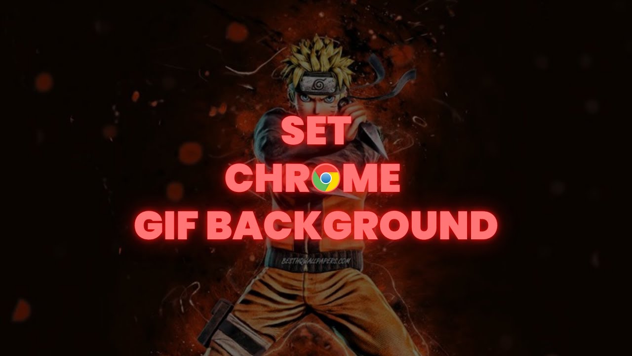 How to set GIF Chrome Backgrounds | Hydra Tech