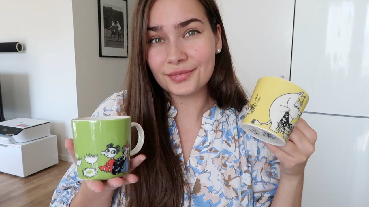 Svensk ASMR 🇸🇪 Mumin-mugg haul #3