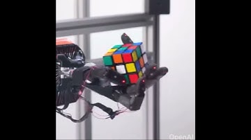 OpenAI trains pair of neural networks to solve Rubik’s Cube with human-like robot hand
