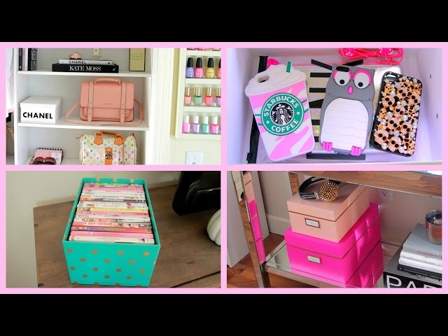 Storage & Organization Ideas + DIY Chanel Box 