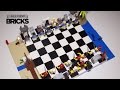 Lego 40158 Pirates Chess Set Build with Donald Byrne vs Bobby Fischer Game of the Century