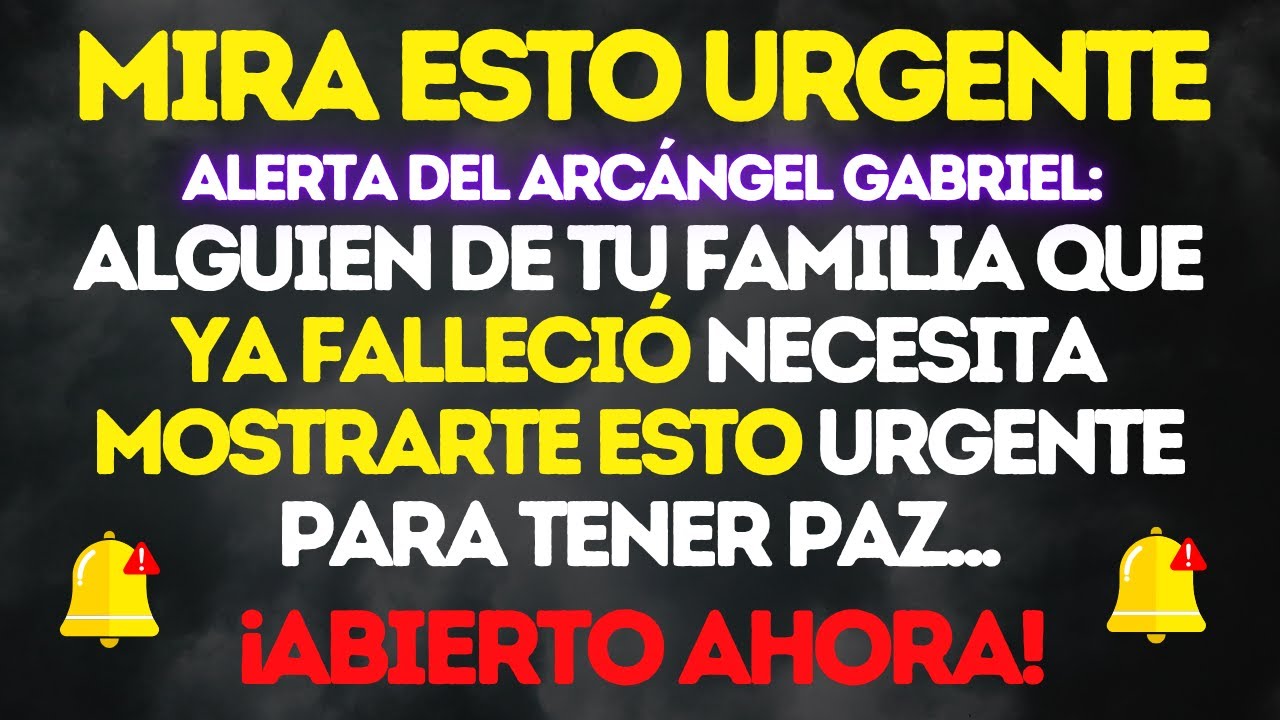 MENSAJE URGENTE DE DIOS PARA TI HOY, NO IGNORES - YouTube
