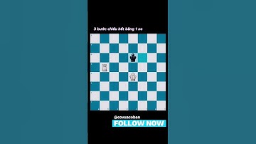 Khám phá nghệ thuật chiếu hết bằng 1 xe trong cờ vua 🏆 #shorts