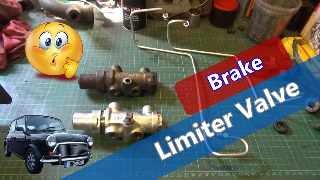 Austin mini Brake Limiter/ Bias Valve replacement - YouTube
